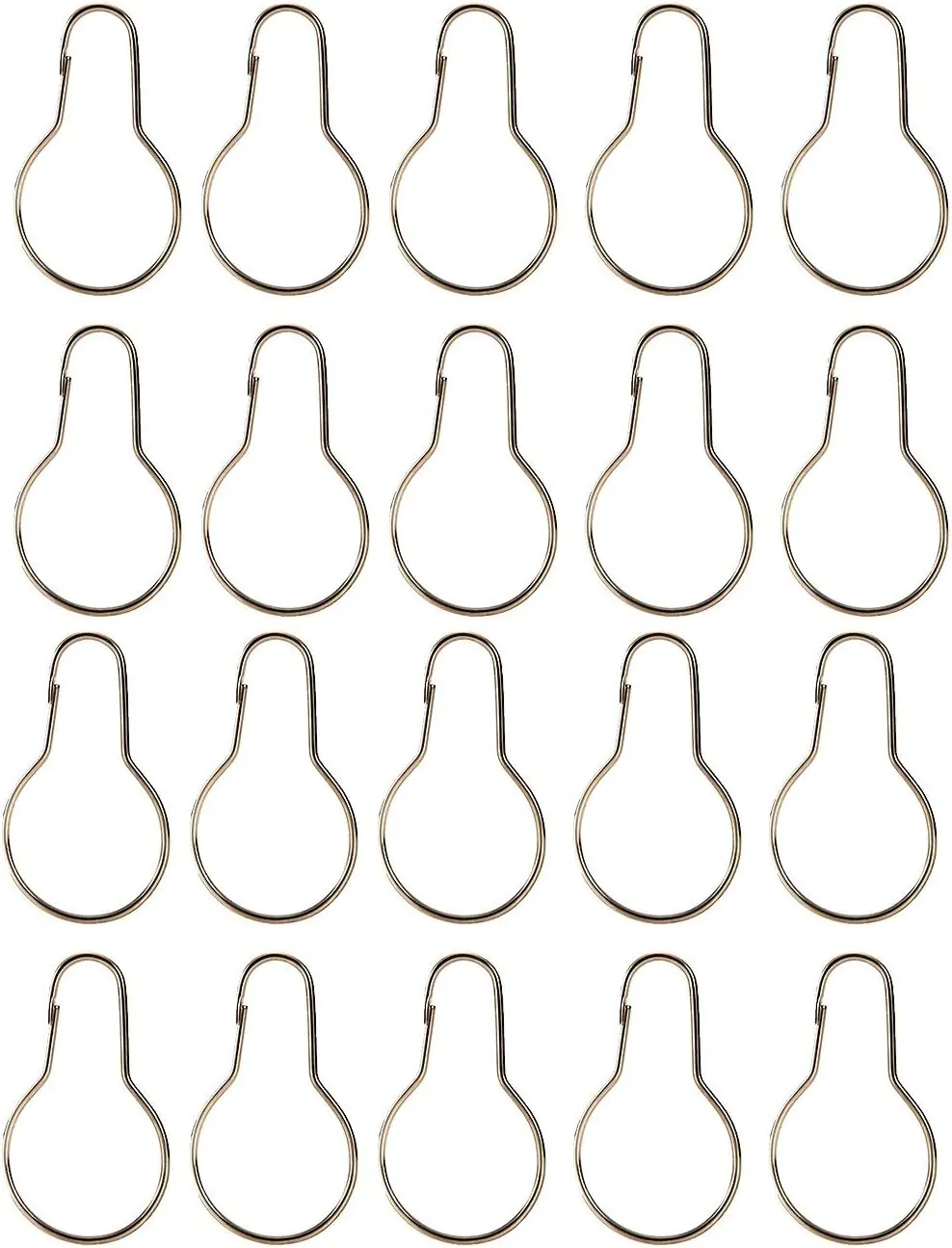 20Pcs Fishing Swivel Release Clip with Ring Offshore Planer Board Mast Downrigger