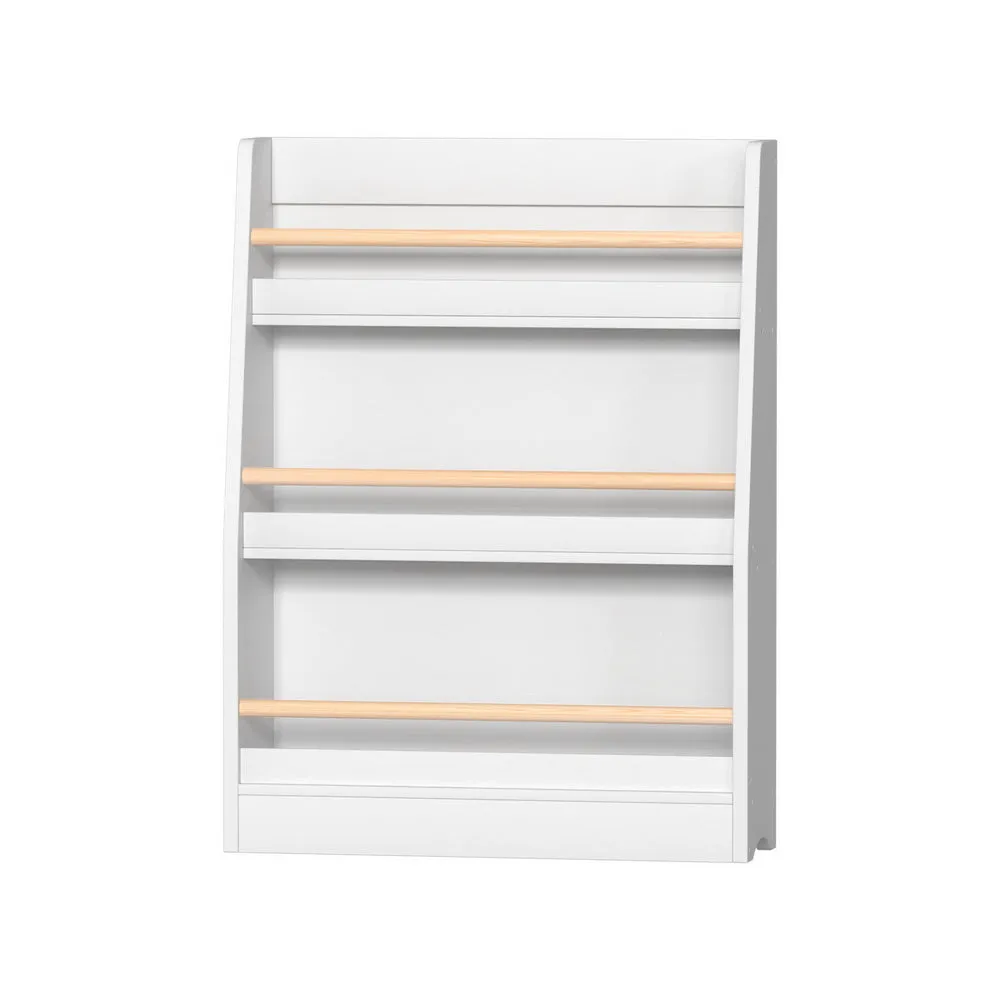 3-Tier Kids Bookshelf, Storage Shelf, Keezi