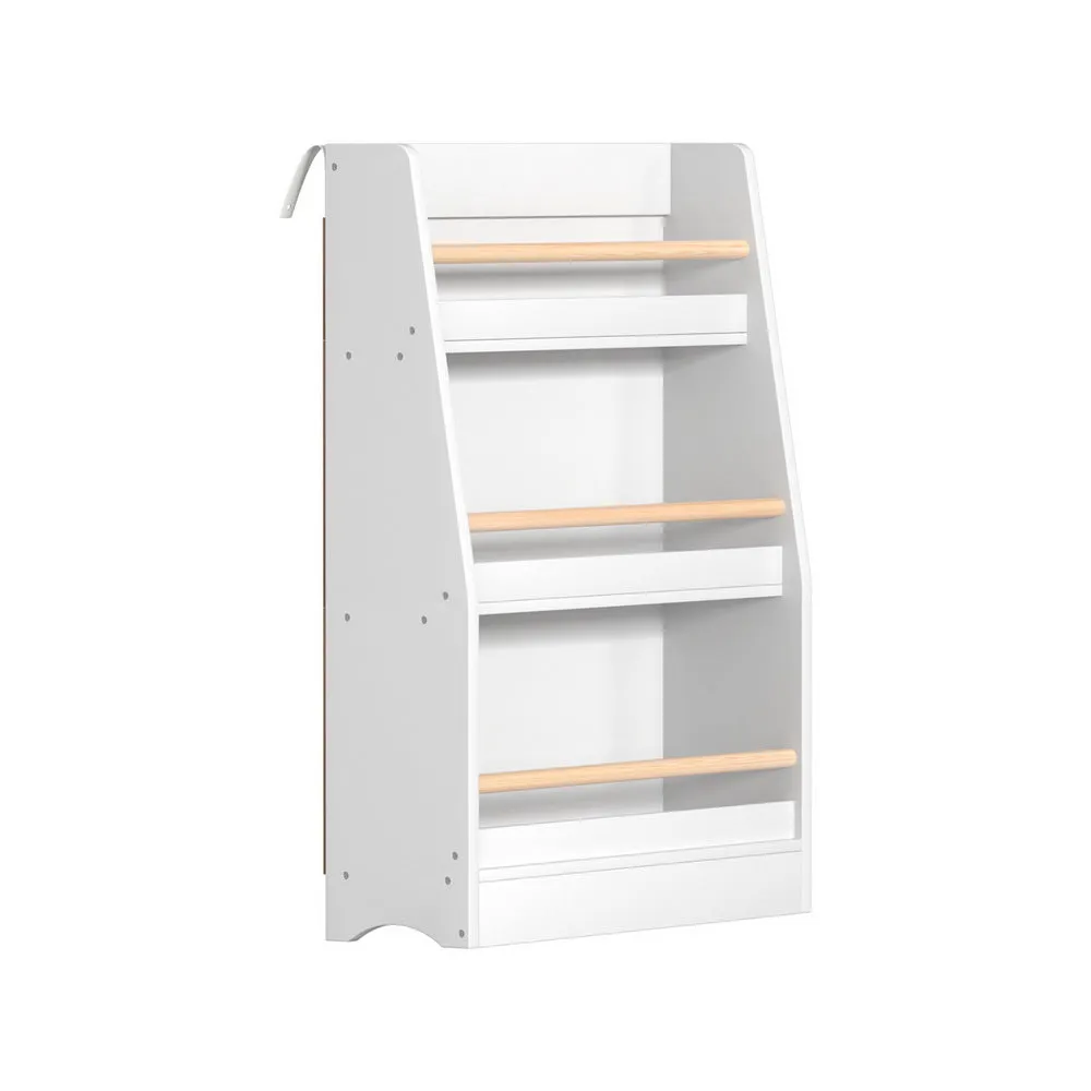 3-Tier Kids Bookshelf, Storage Shelf, Keezi