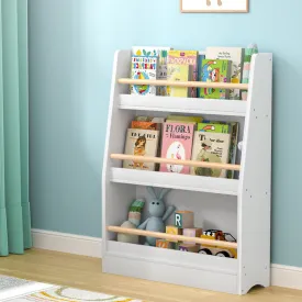 3-Tier Kids Bookshelf, Storage Shelf, Keezi