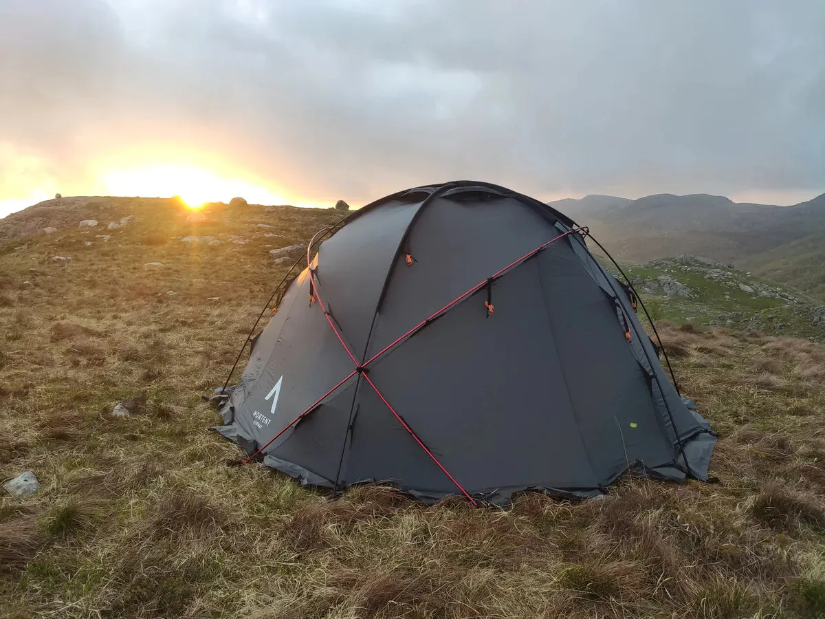 4 Person Expedition Tent - Gamme 4 Tent - 5.8kg by Nortent