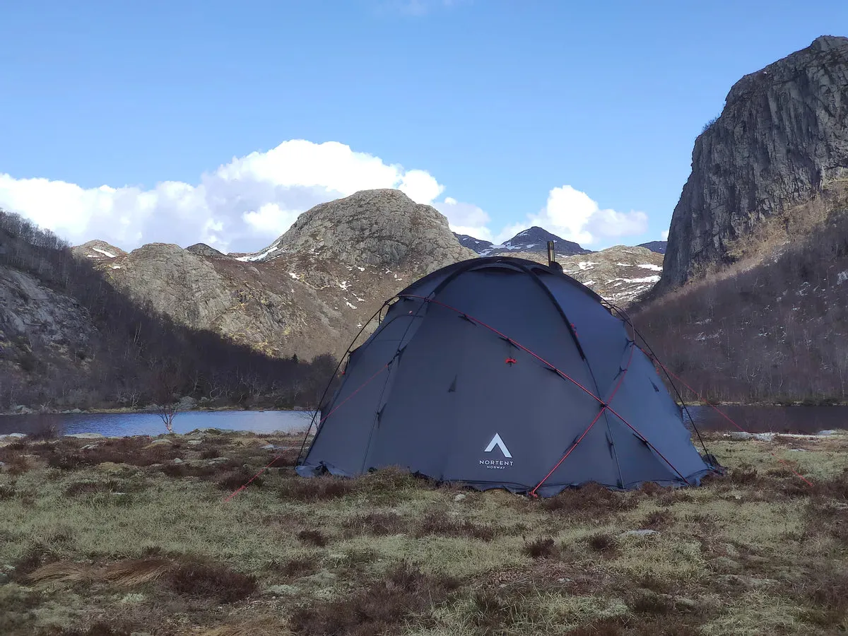 4 Person Expedition Tent - Gamme 4 Tent - 5.8kg by Nortent