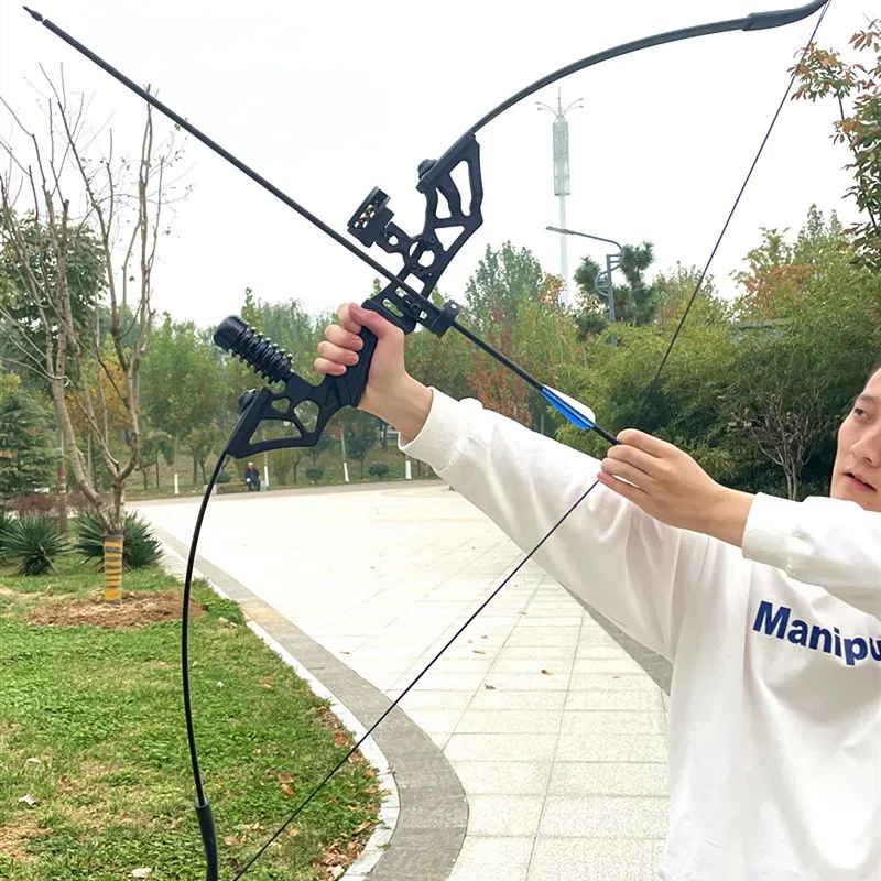 40-50 LBS Top Selling Best Recurve Bow Archery Equipment Outdoor Games Alloy Metal for Arrow Shooting
