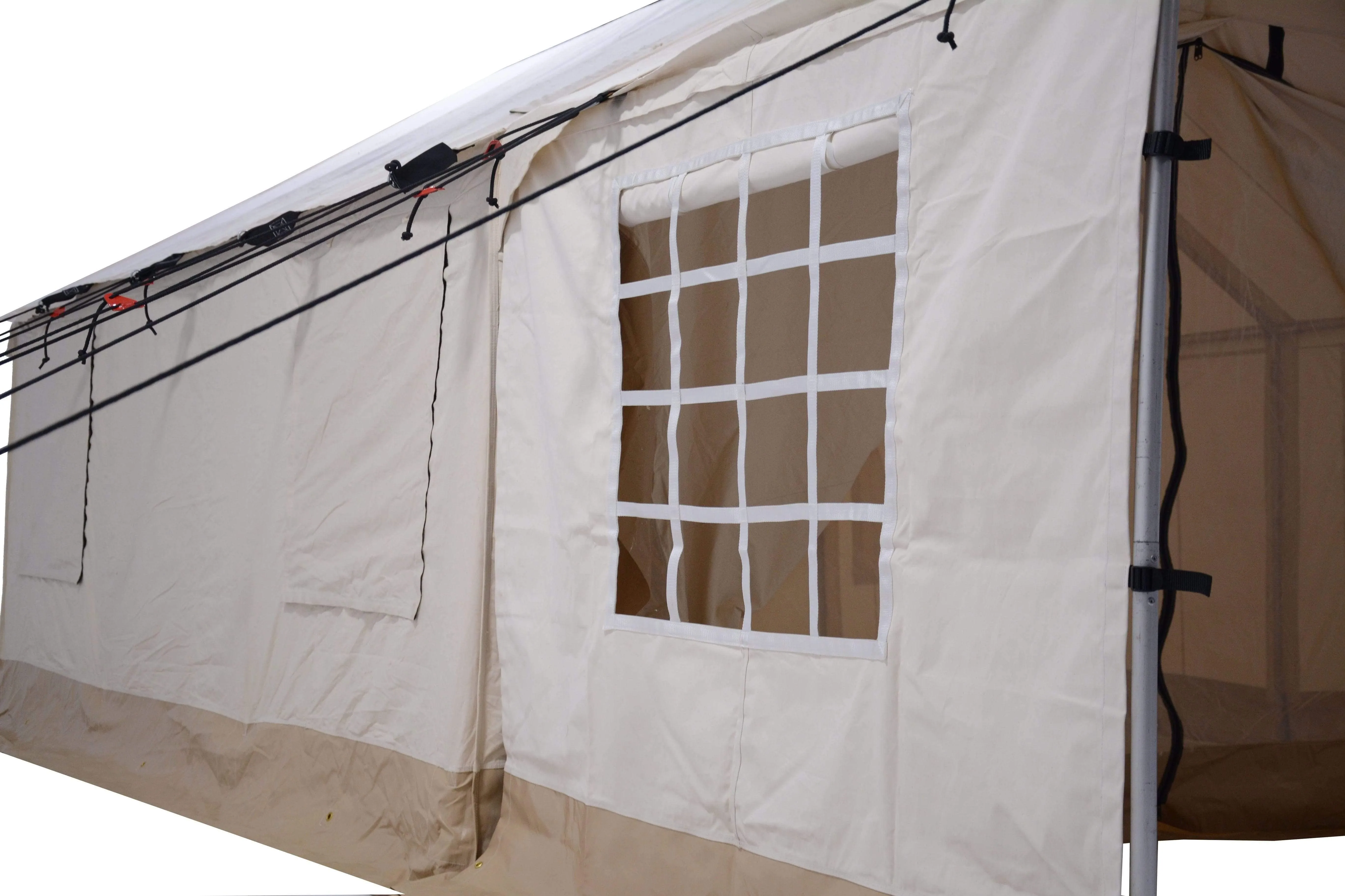8'x10' Porch - Canvas Wall Tent