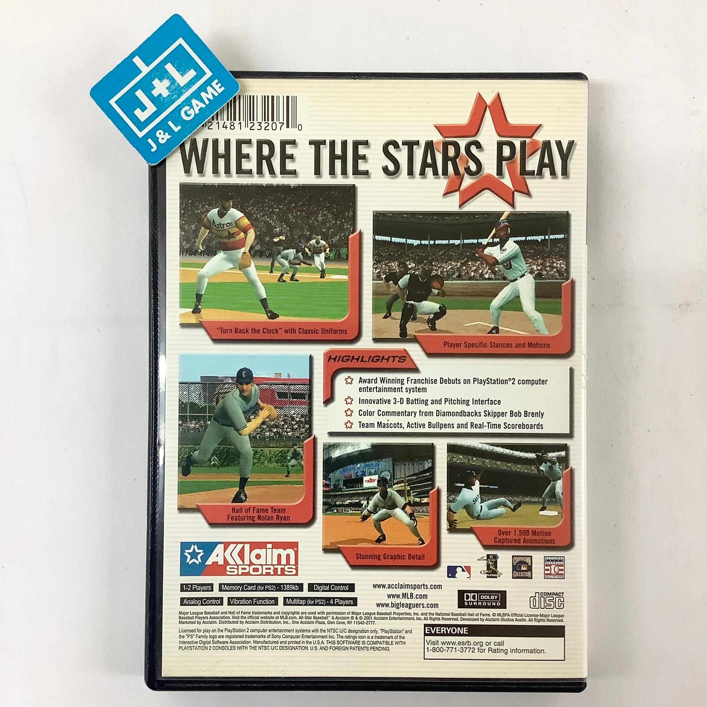 All-Star Baseball 2002 - (PS2) PlayStation 2 [Pre-Owned]