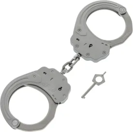 ASP Sentry Handcuffs, Professional Grade with Stainless Steel Frames, Forged Steel Bows, Dual-Sided Keyways, and Double Lock Slots for Tactical Gear and Equipment