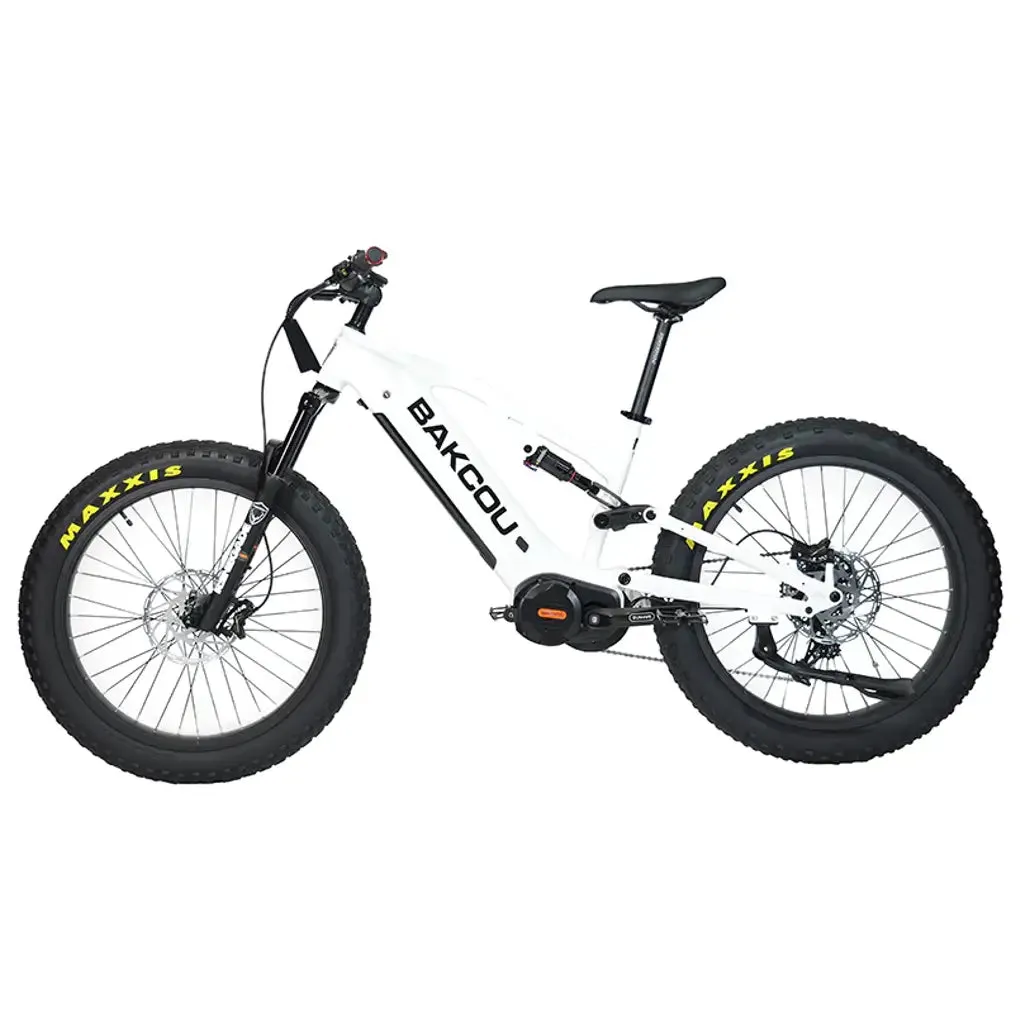 Bakcou Scout Full Suspension Fat Tire Electric Bike