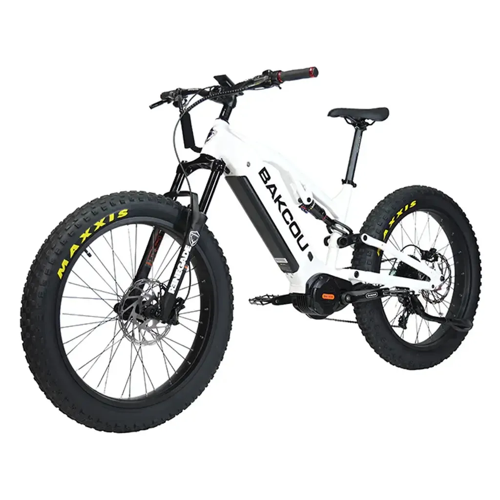 Bakcou Scout Full Suspension Fat Tire Electric Bike