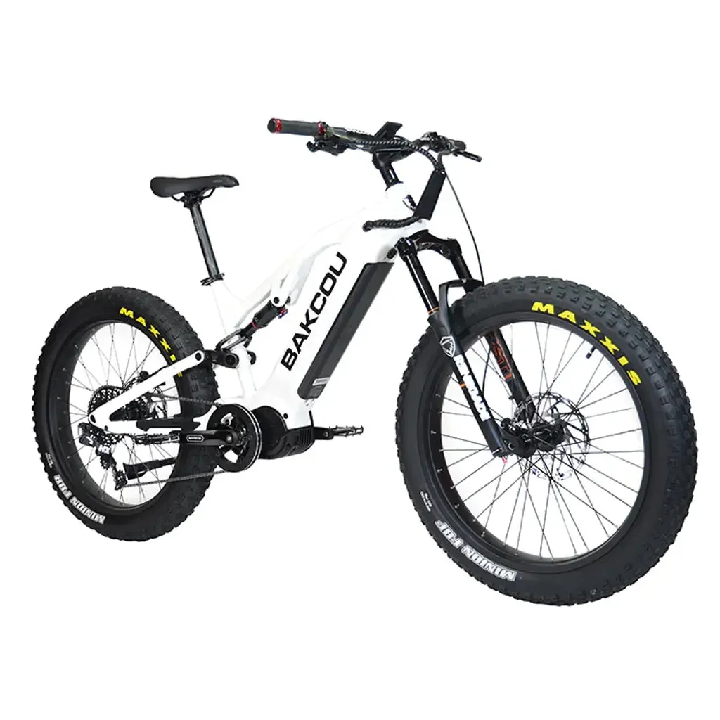 Bakcou Scout Full Suspension Fat Tire Electric Bike