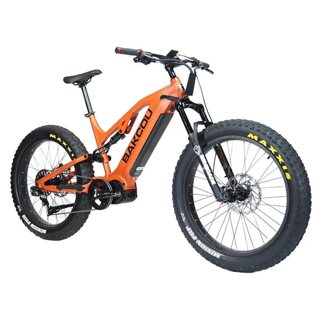 Bakcou Scout Full Suspension Fat Tire Electric Bike