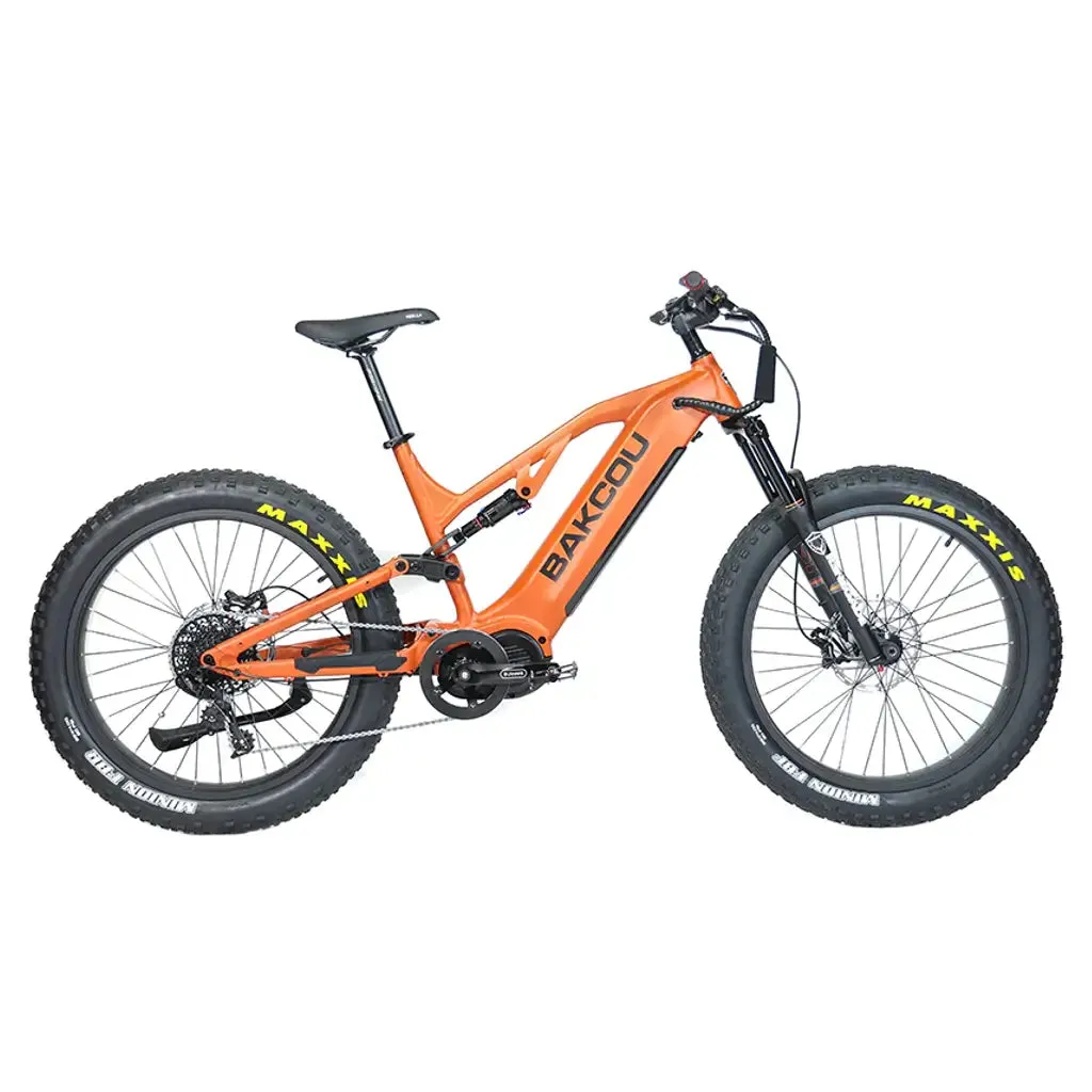 Bakcou Scout Full Suspension Fat Tire Electric Bike