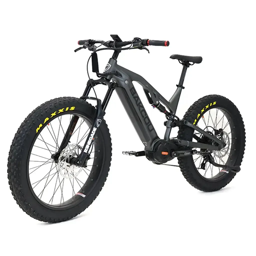Bakcou Scout Full Suspension Fat Tire Electric Bike