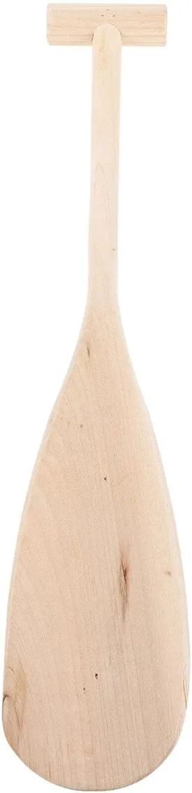 BESPORTBLE Kid Boat Oar Wooden Paddle Unfinished Oar for .5 Inch Unfinished Wood Paddle with Oar Shape for Canoes Oar Child Boat Paddle