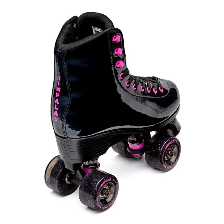 Black Holographic Impala Roller Skates