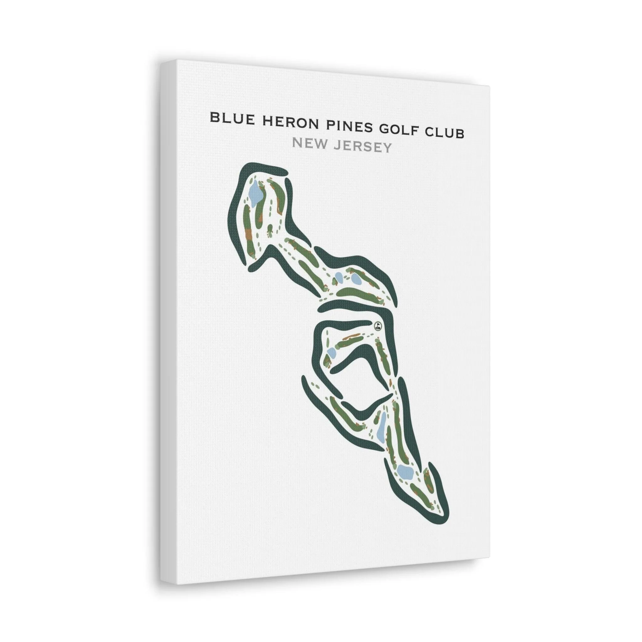 Blue Heron Pines Golf Club, New Jersey - Printed Golf Courses