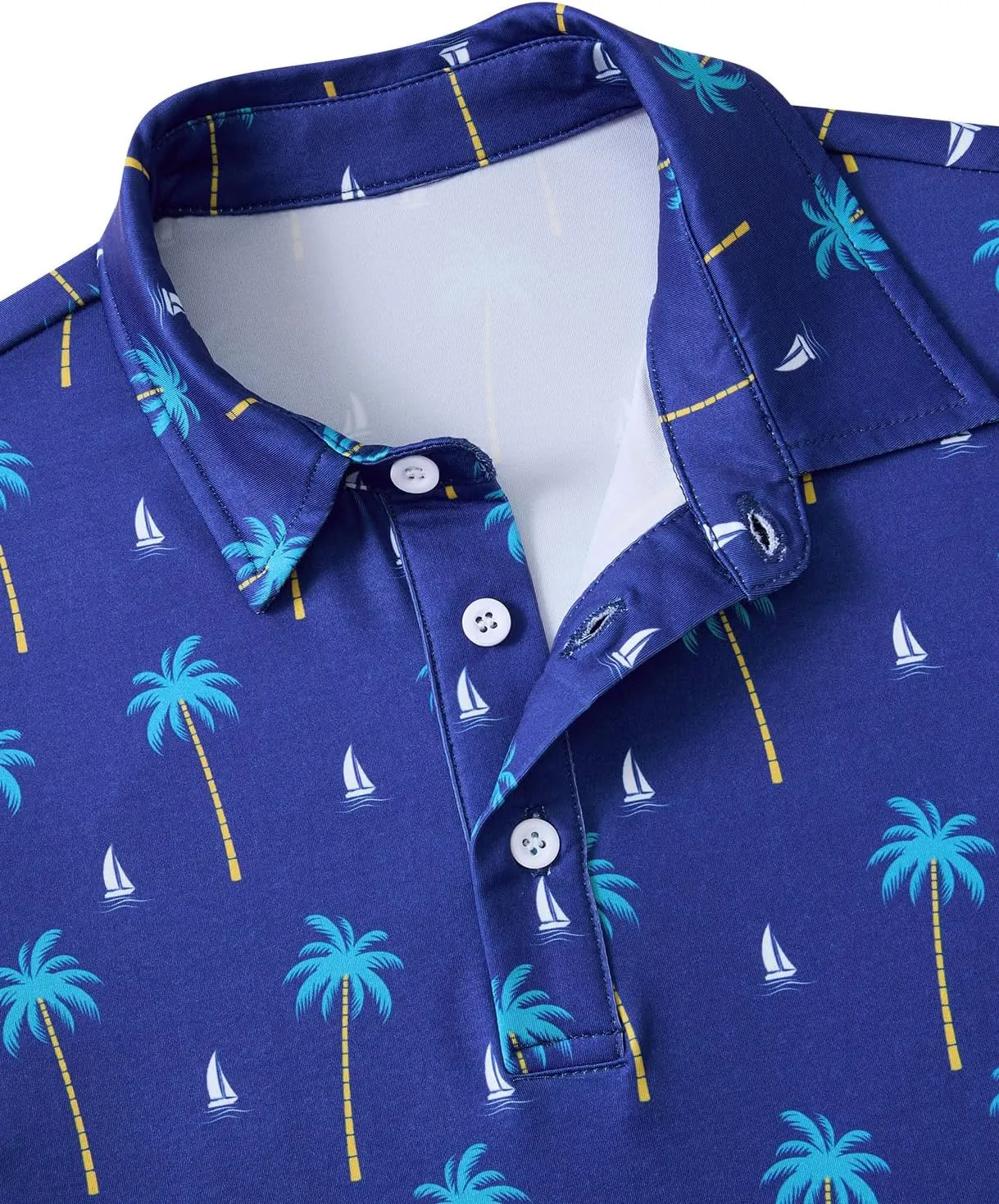 Boys Polo Shirts Hawaiian Golf Clothes Fashion Short Sleeve Kids Cool School Uniform 5-14T