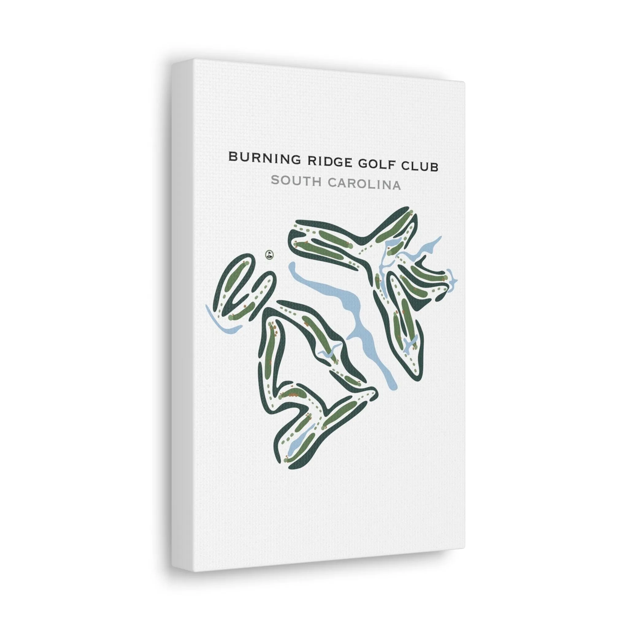 Burning Ridge Golf Club, South Carolina - Printed Golf Courses
