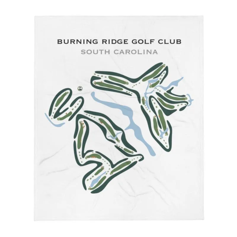 Burning Ridge Golf Club, South Carolina - Printed Golf Courses