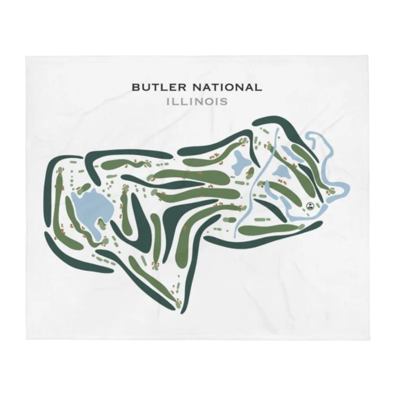 Butler National Golf Club, Illinois - Printed Golf Courses