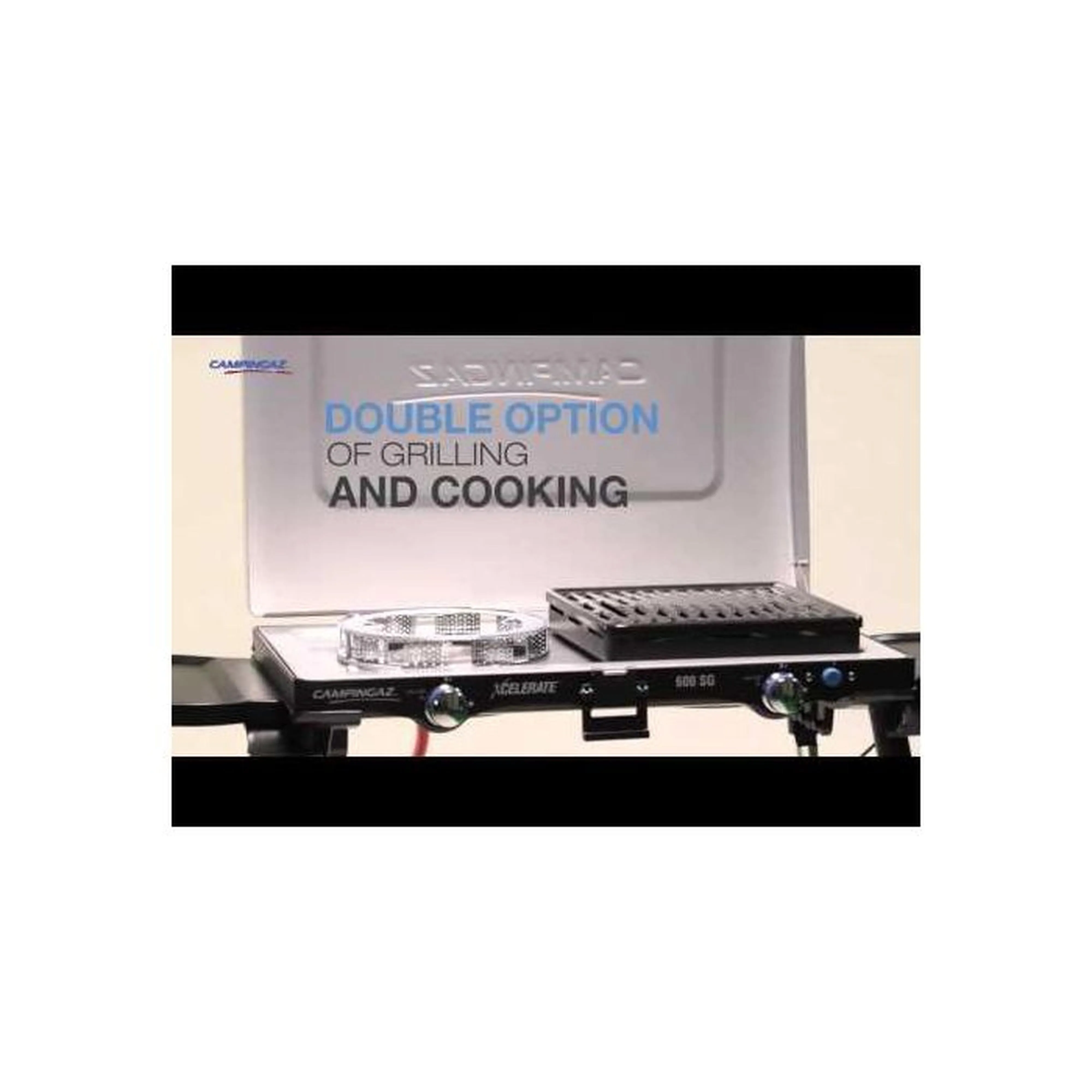Campingaz Xcelerate 600SG Double Gas Burner Cooker
