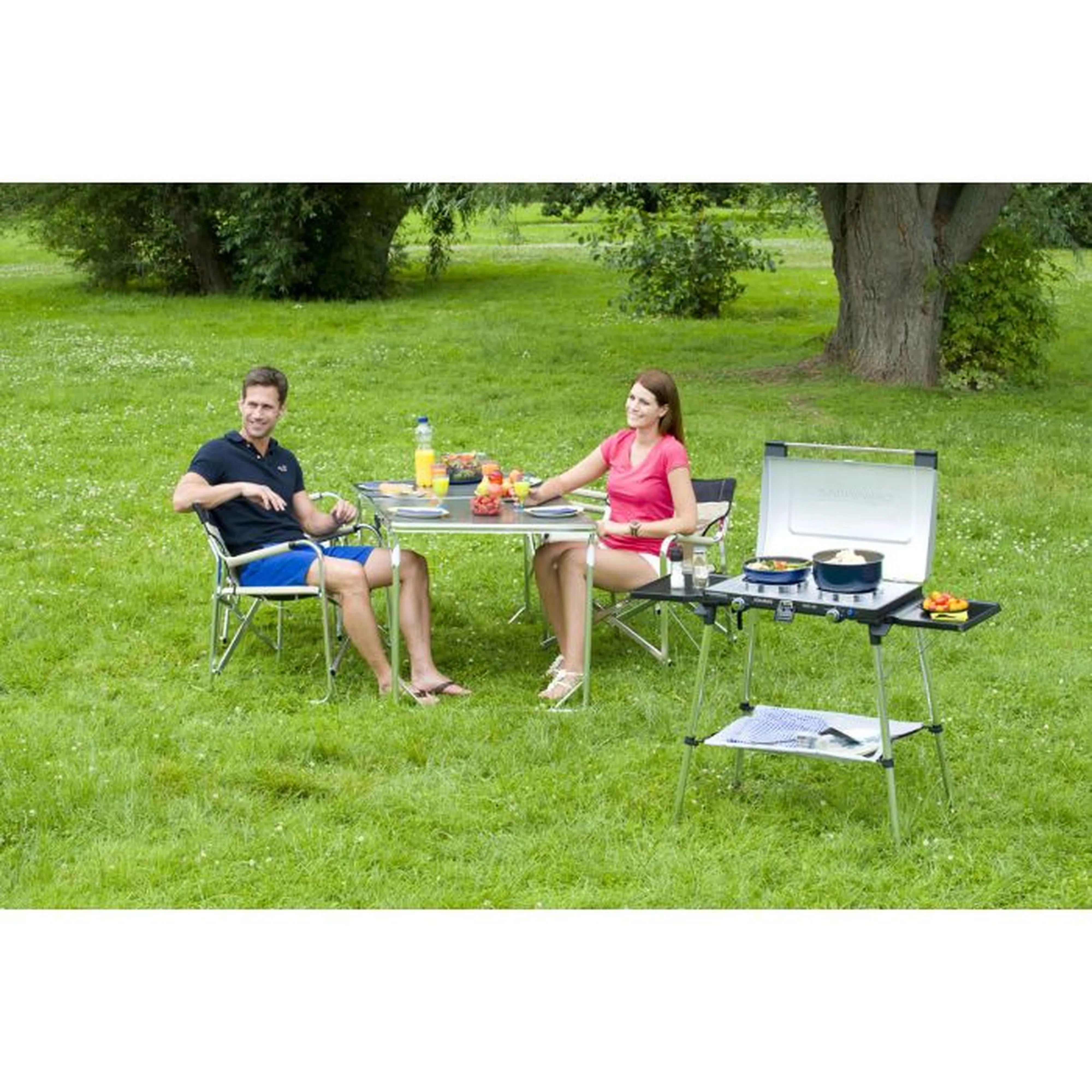 Campingaz Xcelerate 600SG Double Gas Burner Cooker