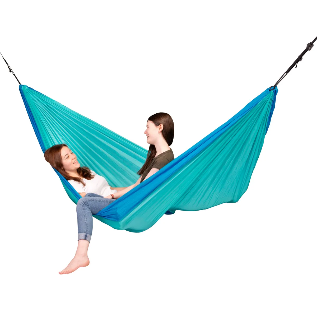 Double Travel Hammock - Turquoise