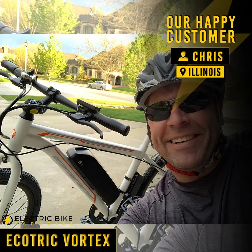 Ecotric Vortex 36V/12.5Ah 350W Cruiser Electric Bike