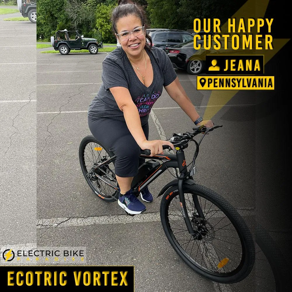 Ecotric Vortex 36V/12.5Ah 350W Cruiser Electric Bike