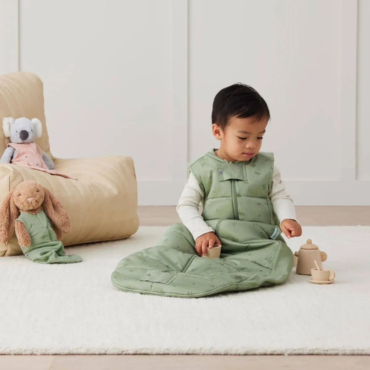 ergoPouch Sheeting Sleeping Bag 2.5 TOG - Willow - 8 to 24 Months