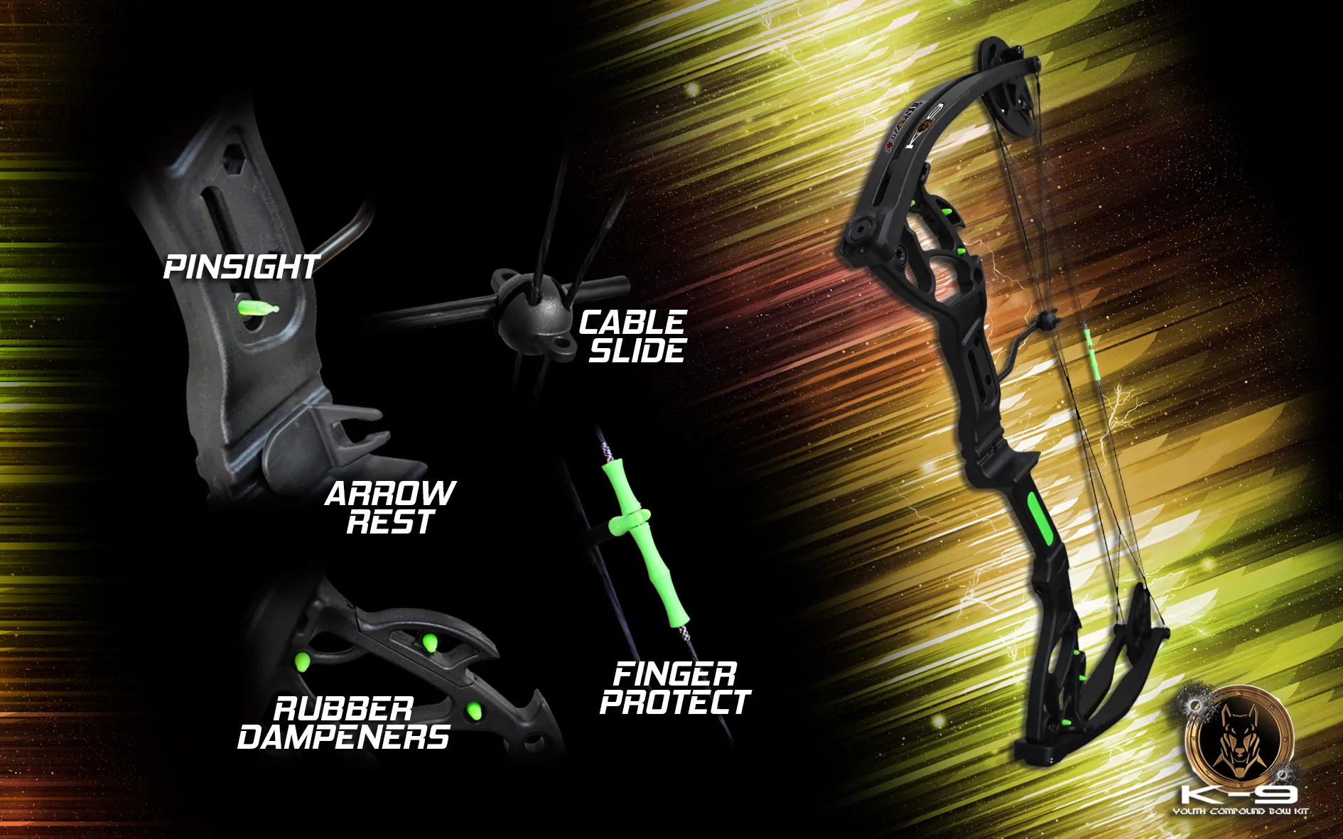 Hori-Zone K-9 Perfect Precision  Archery Kit