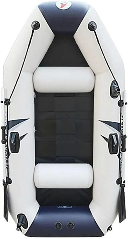 Inflatable Kayak Rowing Boats Lifeboat Inflatable Boat Canoe Fishing Boat Raft Fishing Valve Inflatable Boat Boat   Paddles   Pump Three Person Water Sports