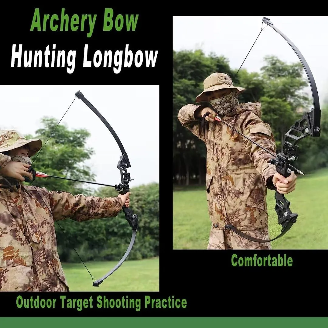 IS-TONGTU Archery Bow and Arrow for Adults, Takedown Aluminum Alloy Riser Archery Set Adult Beginner, 30 40 lbs Right Hand Hunting Recurve Kit (40 lbs)