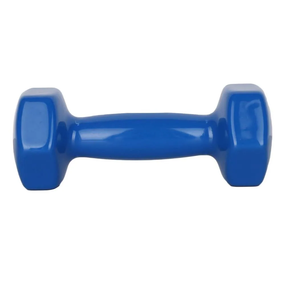Magfit Vinyl Dumbbell (2 kg) Blue