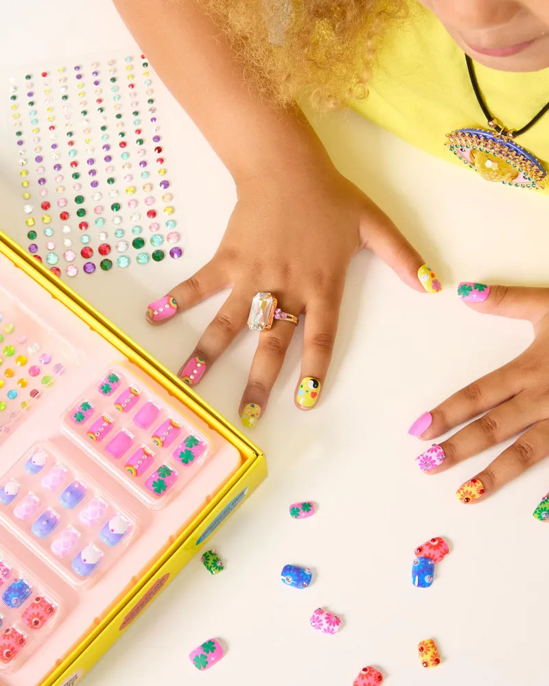 Nail Polish and Nail Art | Days of the Week Press on Nail Kit | Super Smalls