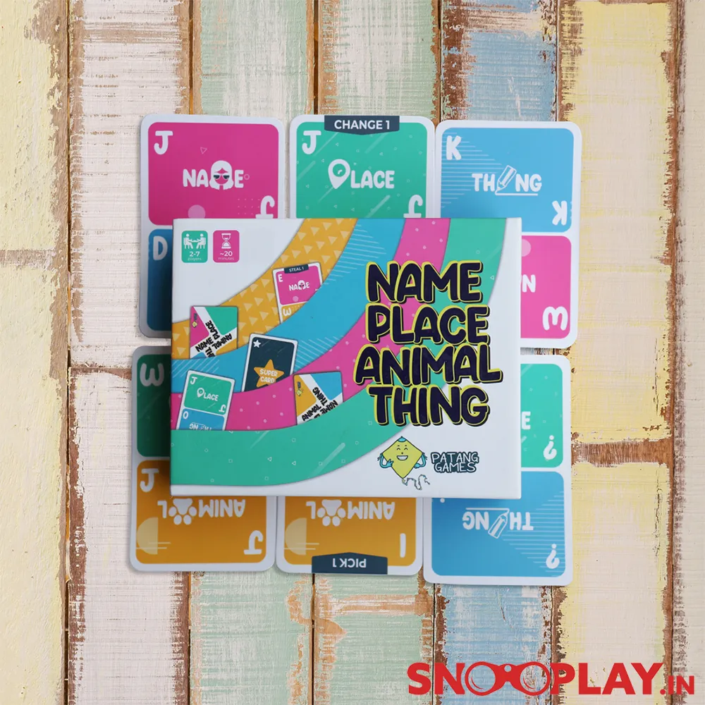 Name Place Animal Thing (Cards Game)