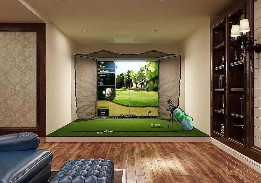 OptiShot 2 Golf In A Box Pro Golf Simulator Package