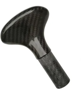 Paddle Handle for Stand-up Paddle, T-Curved Ergo Handle, Carbon Fiber Palm Handle Replacement for Convert Your Kayak Paddle into a Single Oar