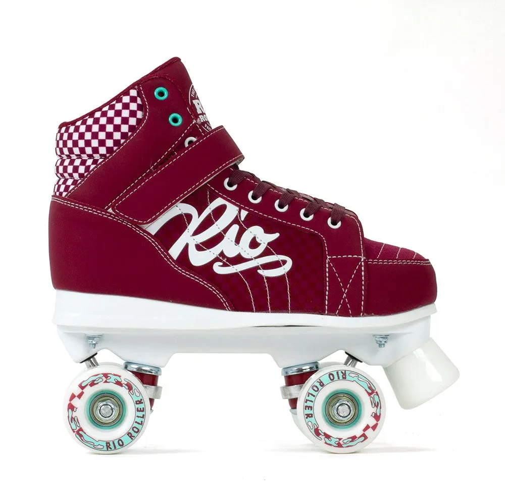 Rio Roller Mayhem II Quad Roller Skates - Red