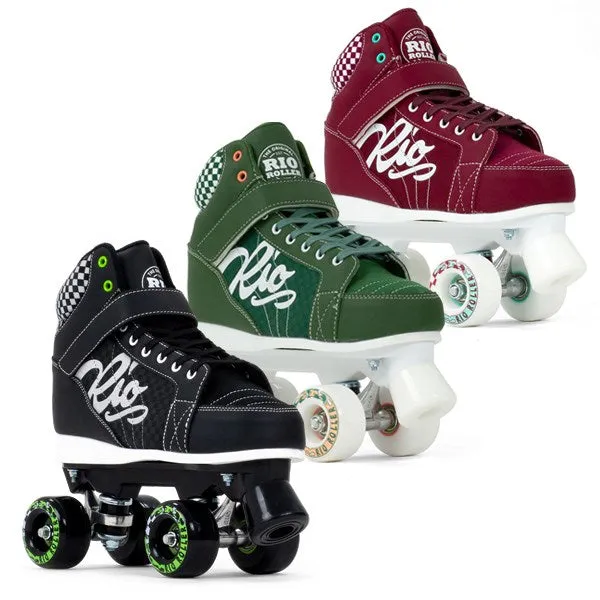 Rio Roller Mayhem II Quad Roller Skates - Red