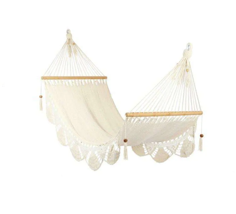 Single Size Nicaraguan Natural Hammock