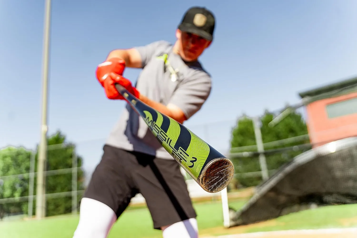 Stinger Missile 3 BBCOR Baseball Bat - 3 Drop - 2 5/8" Barrel - Drop 3 Baseball Bat for Middle School, High School, College