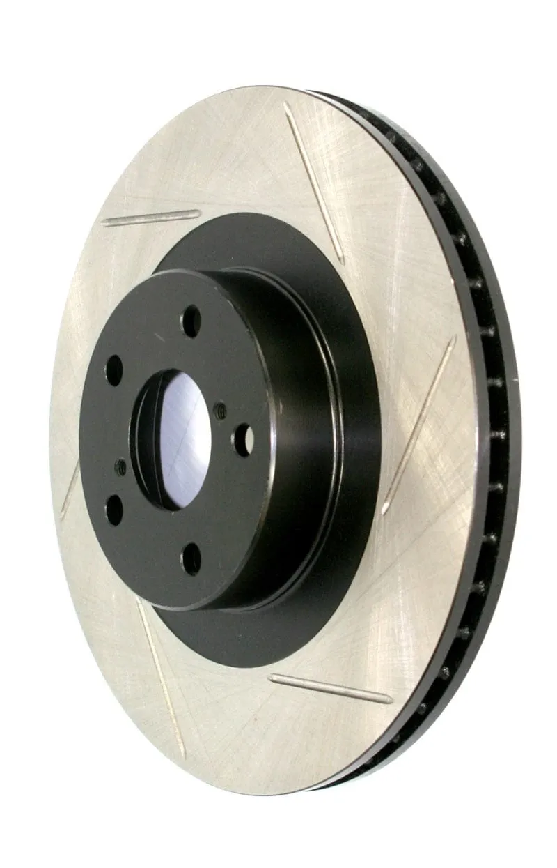 StopTech Power Slot 00-06 Audi TT Quattro / 04 VW Golf R32 Right Rear Slotted CRYO Rotor