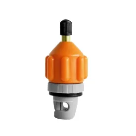 Tool Part for SUP Paddle Board Air Nozzle Boat Air Valve Car Pump Inflatable Adapter Suitable for Traditional Pump Adapter - (Color: Orange)