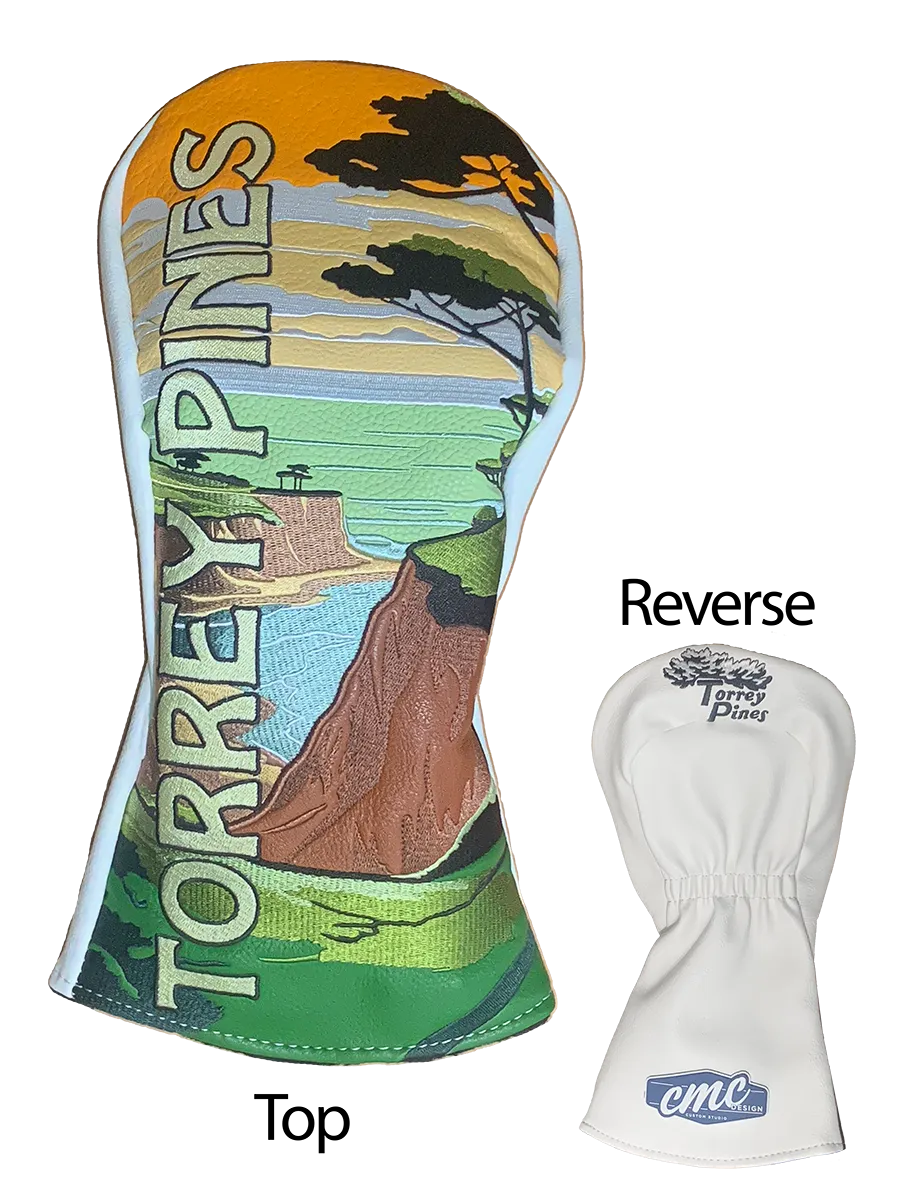 Torrey Pines Custom CMC Design Driver Covers