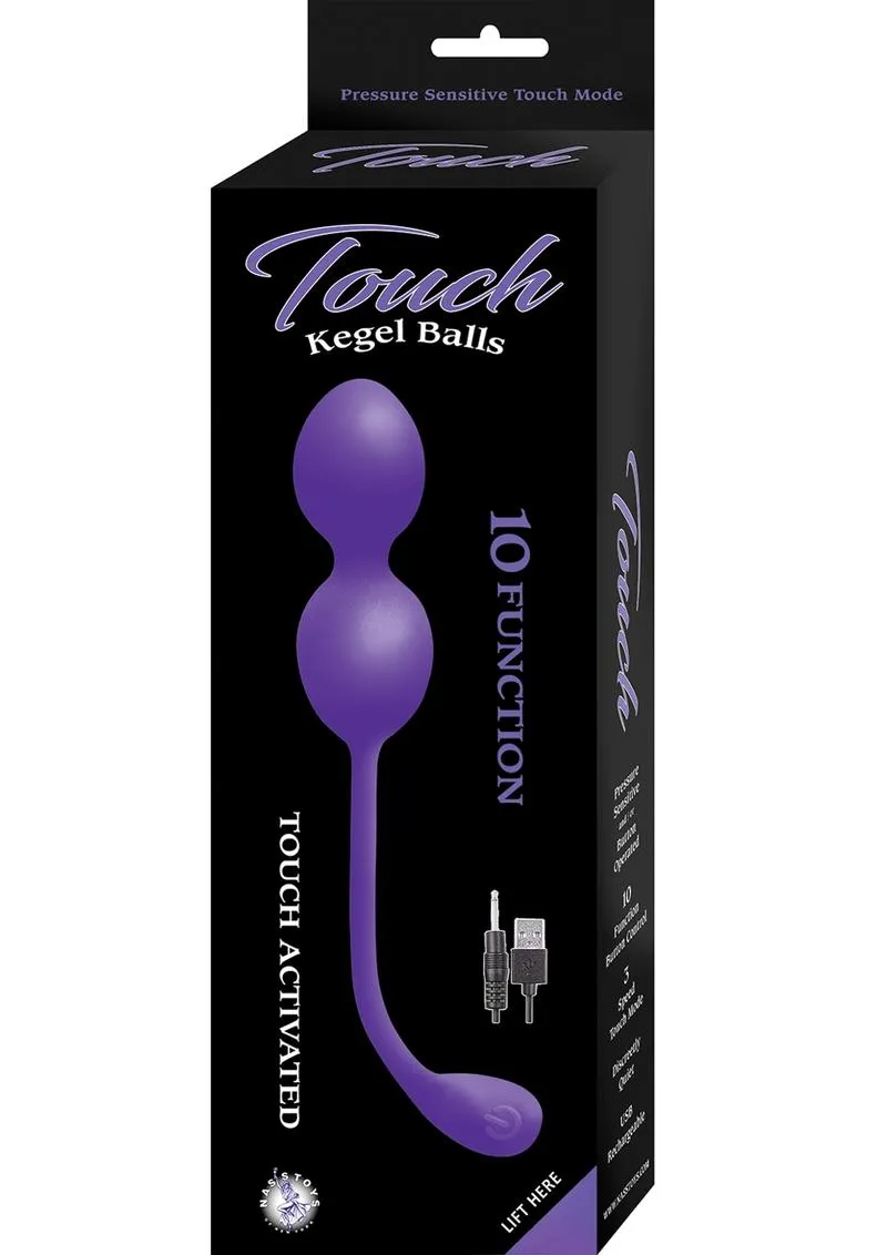 Touch Kegel Balls Silicone Rechargeable Vibrating Balls