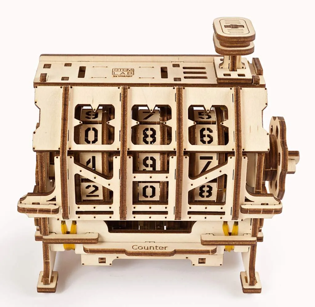 UGears 3D Counter Model Kit