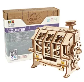 UGears 3D Counter Model Kit
