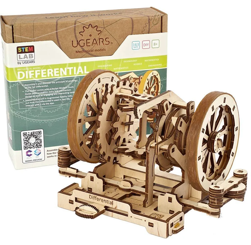 UGears 3D Differential Model Kit
