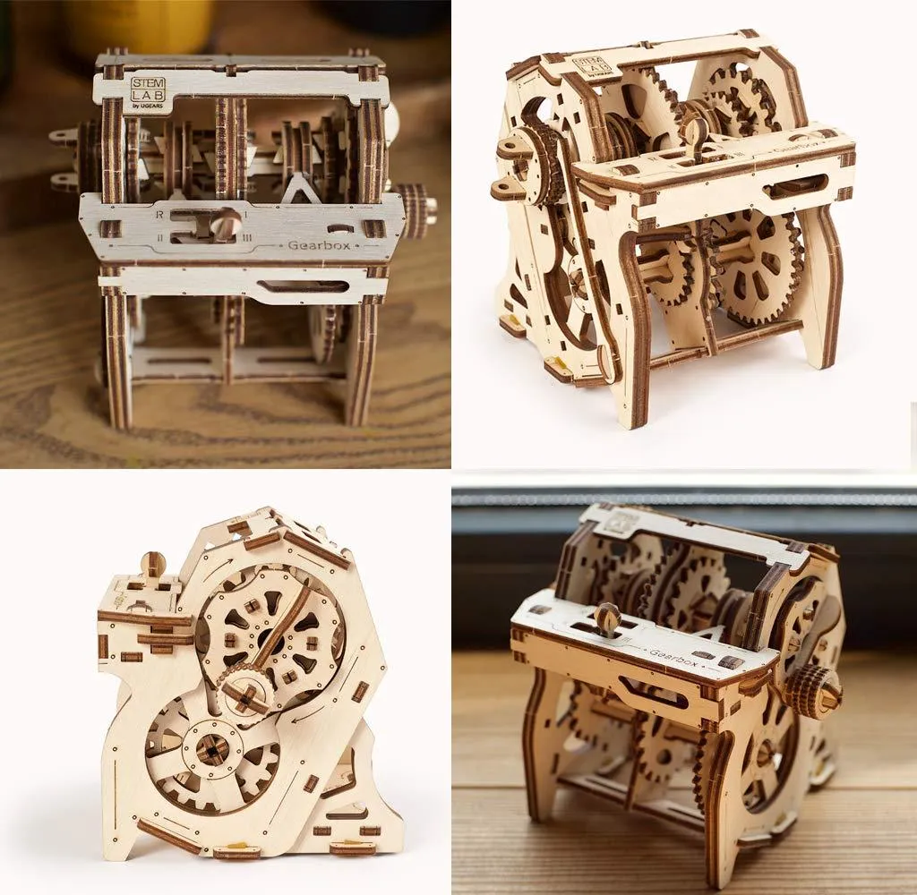UGears Gearbox 3D Model Kit
