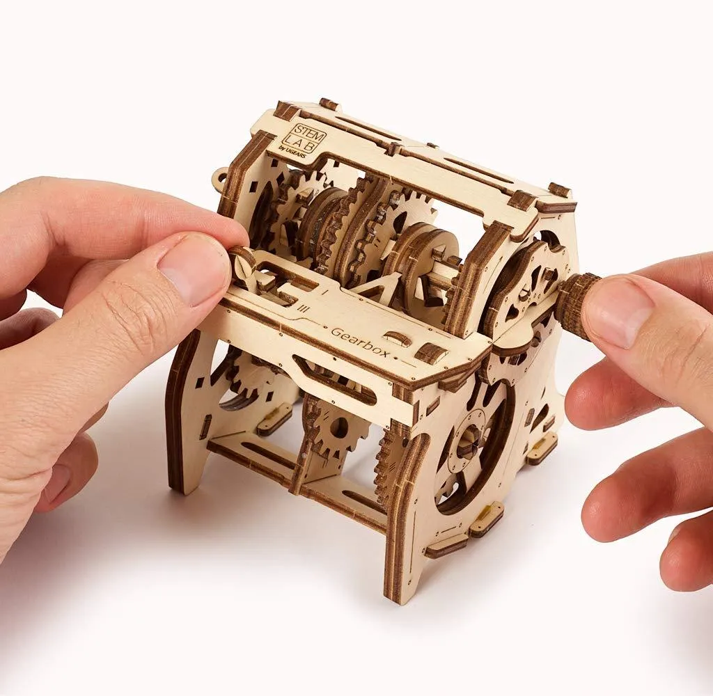 UGears Gearbox 3D Model Kit